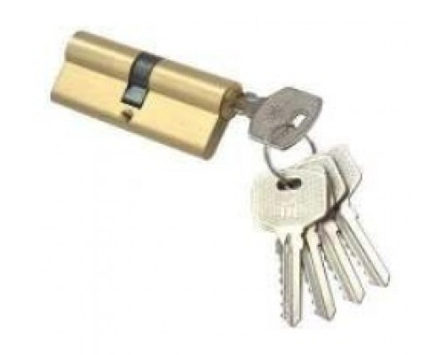 Цилиндр N-60 Domax  (ключ-ключ) Матовое золото