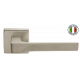 Дверные ручки Morelli Luxury FIORD-SQ NIS Цвет - Матовый никель