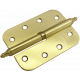 Петля MORELLI стальная разъёмная скругленная с короной MS-C 100X70X2.5 SG R Цвет - Матовое золото