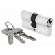 Ключевой цилиндр MORELLI ключ/ключ (60 мм) 60C W Цвет - Белый
