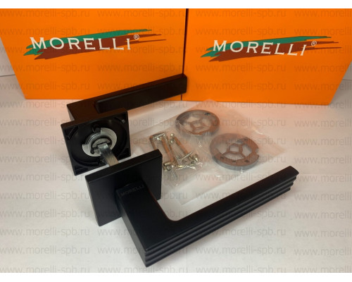 Дверные ручки Morelli "MAGLEV" MH-52-S6 BL Цвет - Чёрный