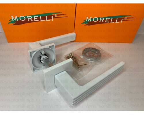 Дверные ручки Morelli "MAGLEV" MH-52-S6 W Цвет - Белый
