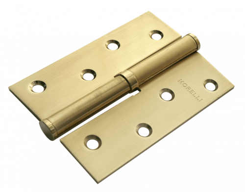 Петля MORELLI стальная разъёмная MSD 100X70X2.5 SG R Цвет - Матовое золото
