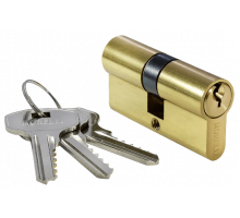Ключевой цилиндр MORELLI ключ/ключ (70 мм) 70C PG Цвет - Золото