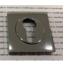 Накладки на евроцилиндр Morelli IH-KH-S PC, цвет - хром