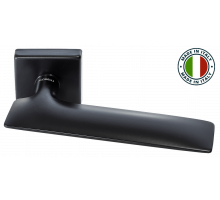 Дверные ручки Morelli Luxury GALACTIC-SQ NERO Цвет - Черный