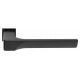 Дверные ручки Morelli Luxury FIORD-SM NERO Цвет - Черный