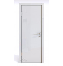 Шумоизоляционная дверь DG-600 Белый глянец (ДГ-600). Фабрика Line Doors