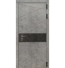 Металлическая дверь Luxor - 31 - ФЛ-256 (10мм, бетон снежный)