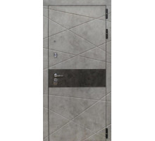 Металлическая дверь Luxor - 31 - ФЛ-256 (10мм, бетон пепельный)