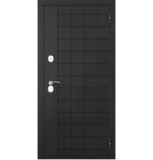 Металлические двери Luxor - 36 - ФЛ-659 (12мм, nussbaum+черная патина винорит)