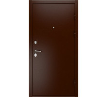 Металлические двери Luxor - 3a - Прямая (16мм, венге)