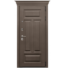 Металлические двери Luxor - 40 - ФЛ-643 (10мм, венге поперечный)